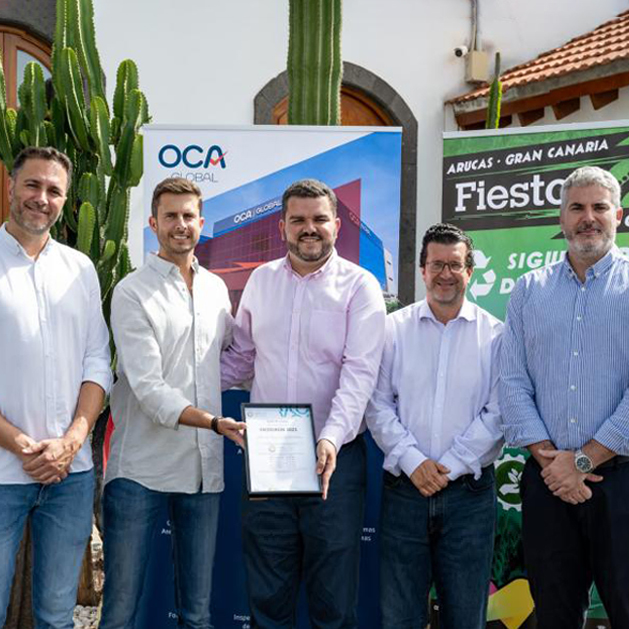 OCA Global valida el proyecto de sostenibilidad del evento Festival Fiestoron